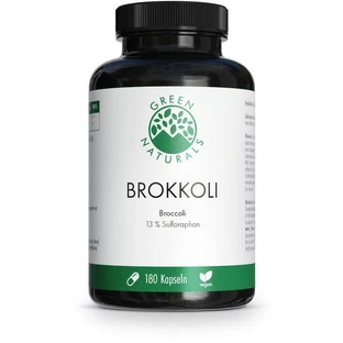 GREEN NATURALS Broccoli+13% Sulforafaan vegan Kps. 180 st.