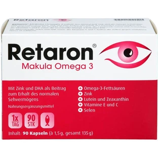 RETARON Mácula Omega-3 Cápsulas 90 Cápsulas