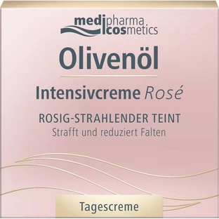 CRÈME INTENSIVE À L'HUILE D'OLIVE Crème de jour à la rose 50 ml