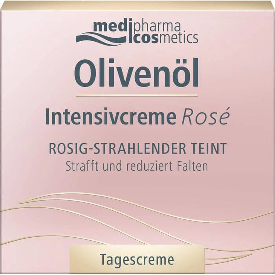 CRÈME INTENSIVE À L'HUILE D'OLIVE Crème de jour à la rose 50 ml
