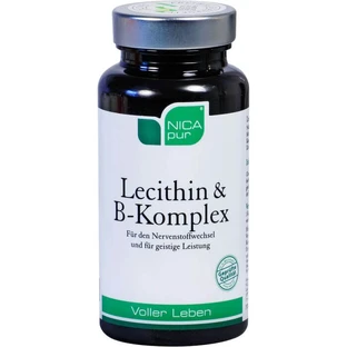 NICAPUR Lecithin B Complex Capsules 60 Capsules