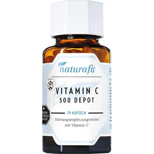 NATURAFIT Vitamin C 500 Depot Capsules 70 Capsules