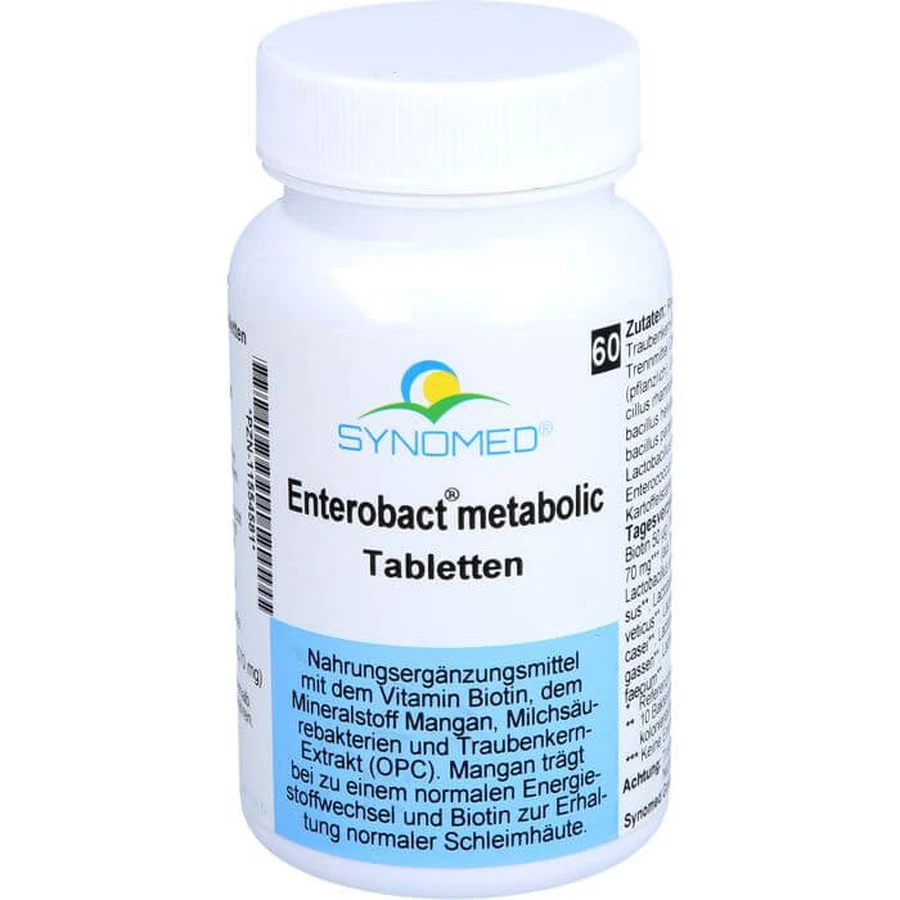 ENTEROBACT comprimés métaboliques 60 pcs.