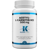 ACETYL-L-CARNITINE HCL 500 mg KLEAN LABS Capsules 60 Capsules