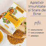 Apielixir immunité et bien-être, 20 ampoules x 10 ml, Albina Carpatina Apielixir immunité et bien-être, 20 ampoules x 10 ml, Albina Carpatina