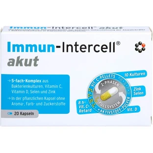 IMMUN-INTERCELL acute harde capsule met verwisselbare vezel 20 st.