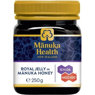 MANUKA HEALTH MGO 400+ Miel de Manuka y Jalea Real 250 g