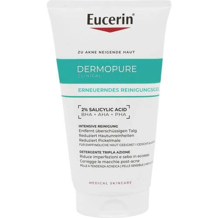 EUCERIN DermoPure Clinical Cleansing Gel renewing 150 ml
