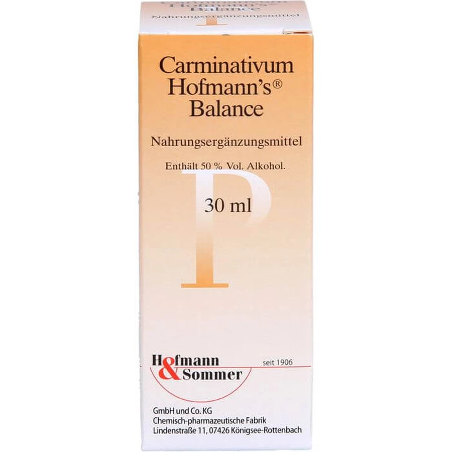 CARMINATIVUM Hofmann's Balance Líquido para uso oral 30 ml