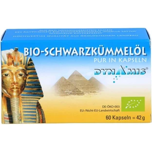 SCHWARZKÜMMEL ÄGYPT pure capsules 60 pcs.