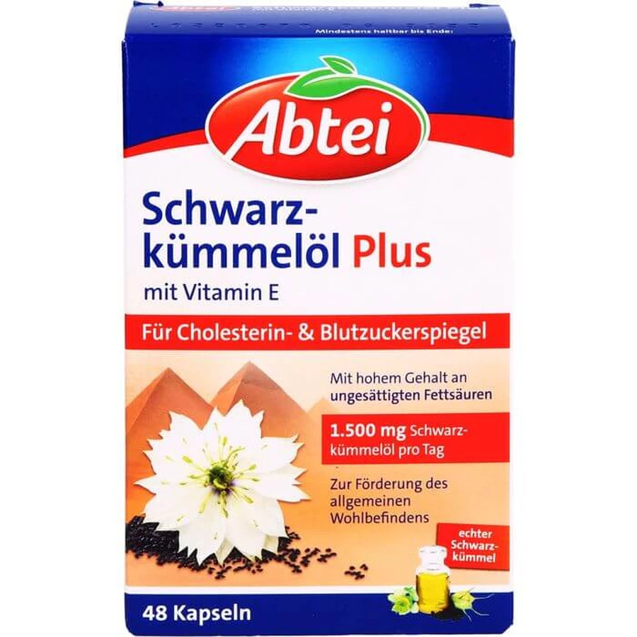 ABTEI Black Cumin Oil Plus Capsules 48 Capsules
