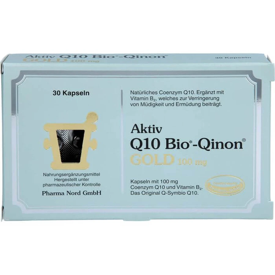 Q10 BIO Qinon Gold 100 mg Pharma Nord Capsules 30 Capsules