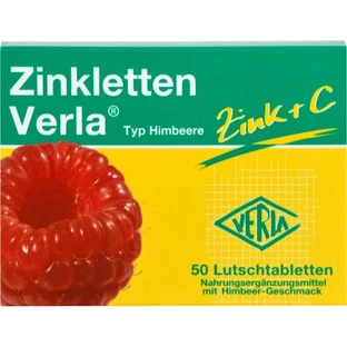 ZINKLETTEN Verla Raspberry Lozenges 50 Capsules