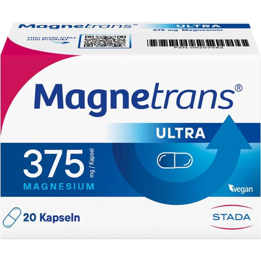MAGNETRANS 375 mg ultra capsules 20 pcs.