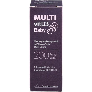 MULTIVITD3 Baby pump solution 10 ml