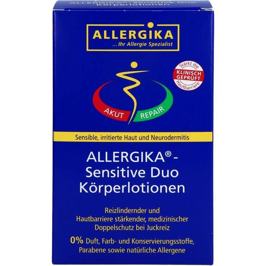 ALLERGIKA sensitive Duo laits corporels 400 ml