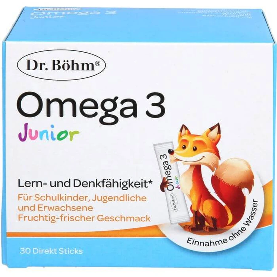 DR.BÖHM Omega-3 Junior Direct Sticks 45 g