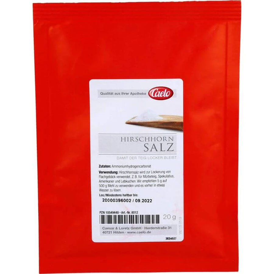 HIRSCHHORNSALZ Caelo HV-Pack boîte métal 20 g