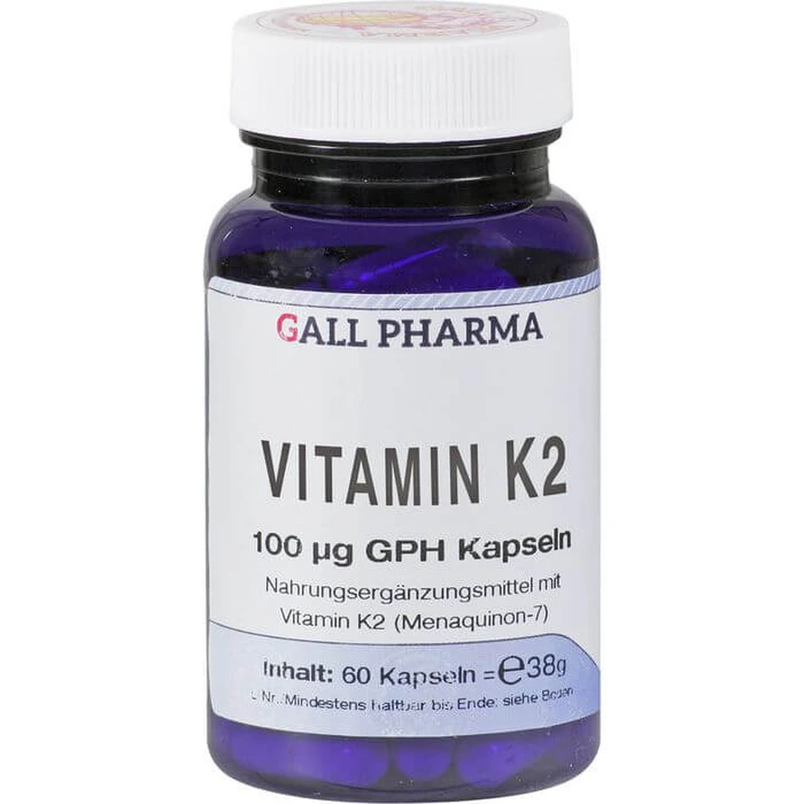 VITAMINE K2 100 µg GPH Capsules 60 Capsules