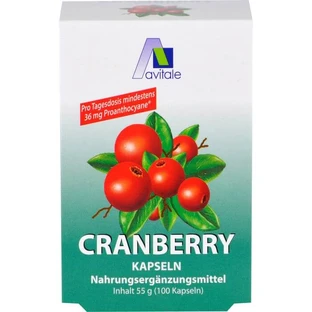 CRANBERRY CAPSULES 400 mg 100 st.
