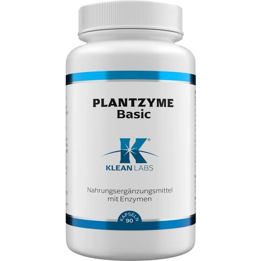 PLANTZYME Basic KLEAN LABS Capsules 90 Capsules