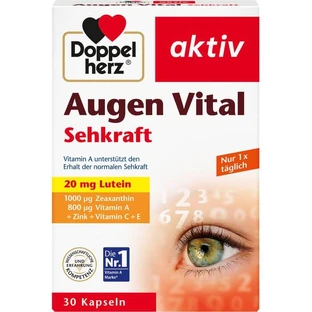 DOPPELHERZ Augen Vital Sehkraft aktiv Capsules 30 Capsules