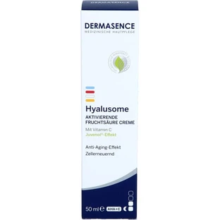 DERMASENCE Hyalusome crème active aux acides de fruits 50 ml