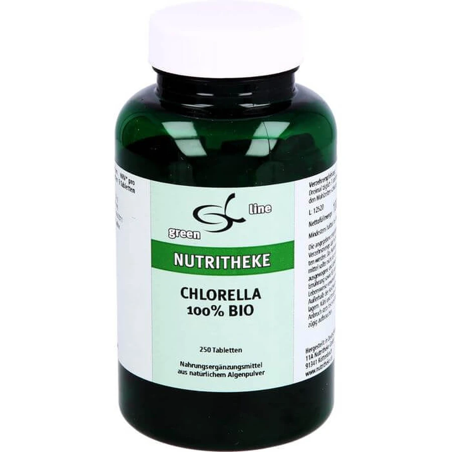 CHLORELLA 100% organic tablets 250 pcs.