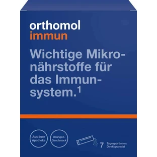 ORTHOMOL Immuun Direct Granulaat Sinaasappel 7 st.