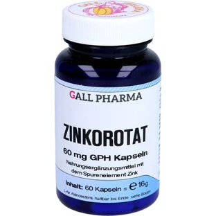 ZINCOROTATE 60 mg GPH Capsules 60 Capsules