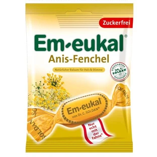EM-EUKAL aniseed fennel sugar-free sweets 75 g