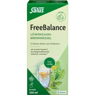 FREEBALANCE Löwenzahn-Brennnessel Elixier Bio 250 ml