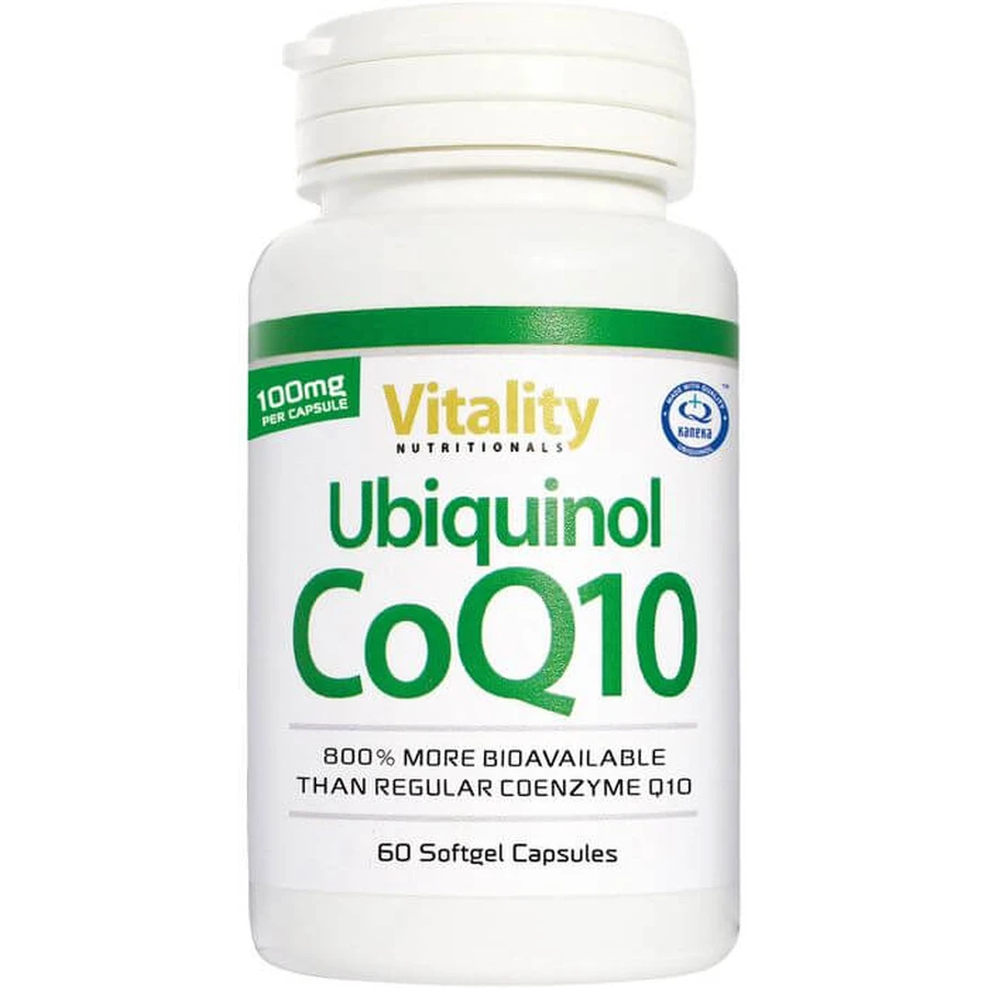UBIQUINOL COQ10 100 mg capsules molles à haute dose 60 pcs.