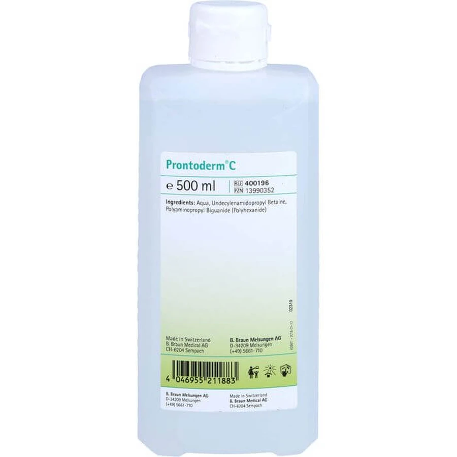PRONTODERM C skin cleansing solution 500 ml