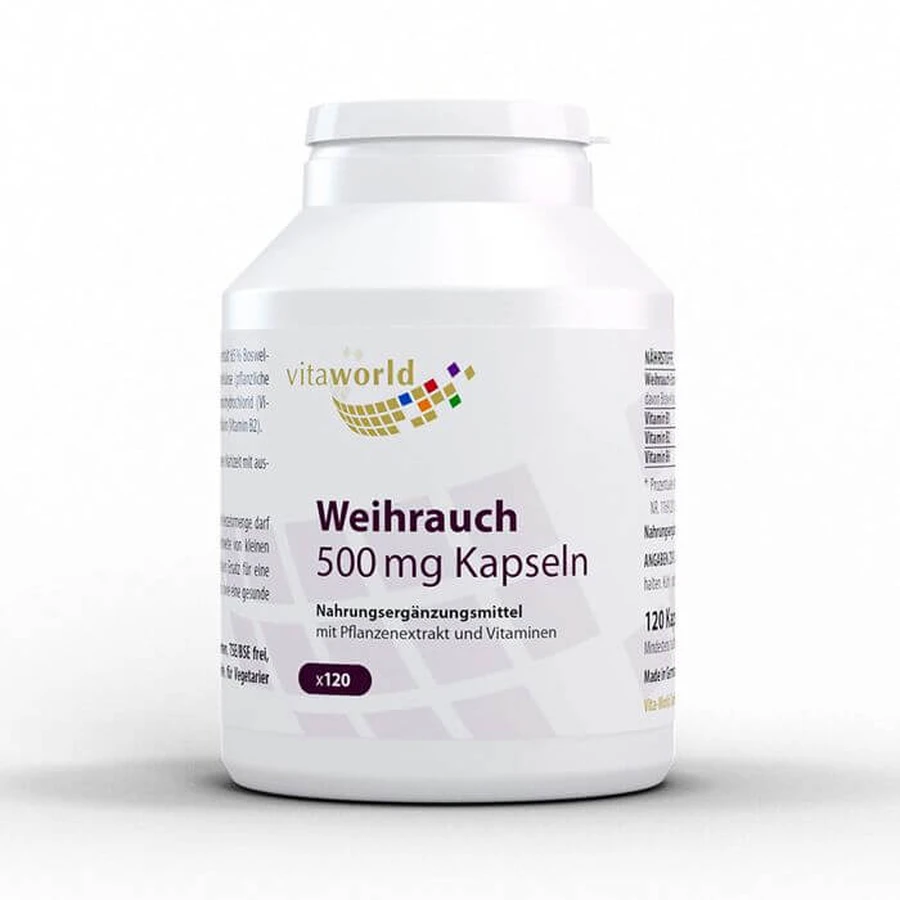 WEIHRAUCH 500 mg Capsules 120 Capsules