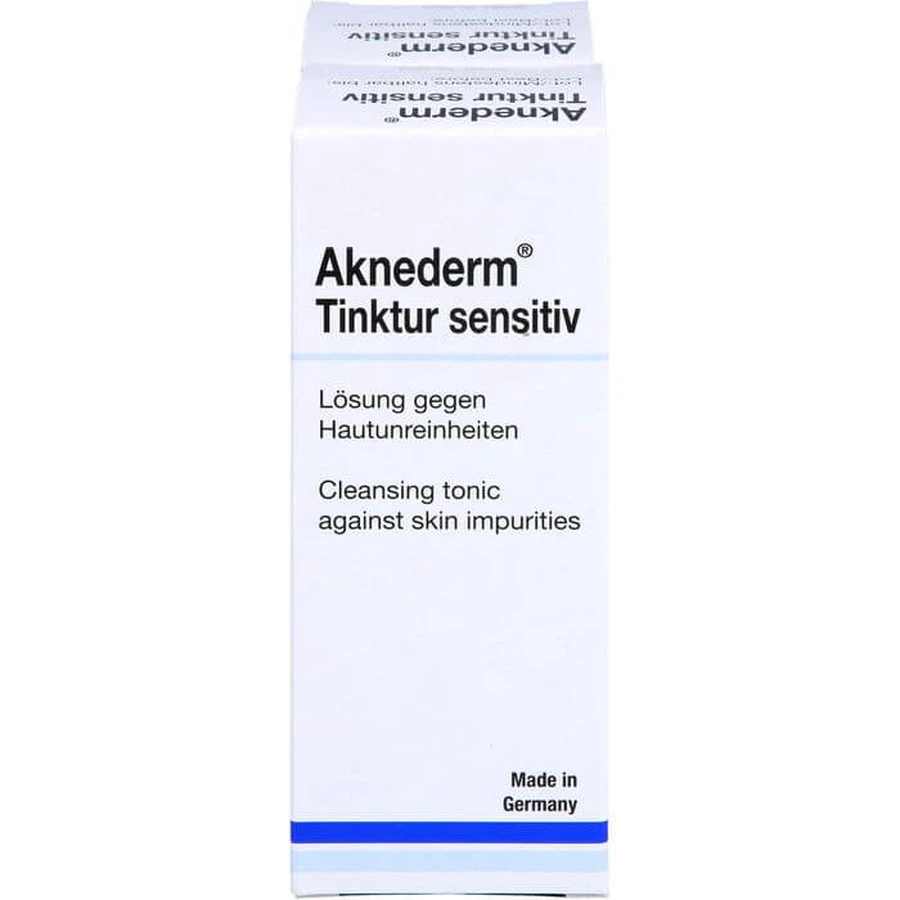 AKNEDERM tinctură sensibilă 100 ml