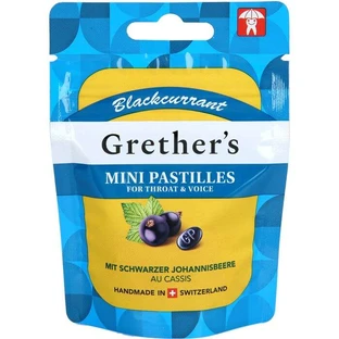 GRETHERS Cassis sans sucre pâte.mini sachet 30 g
