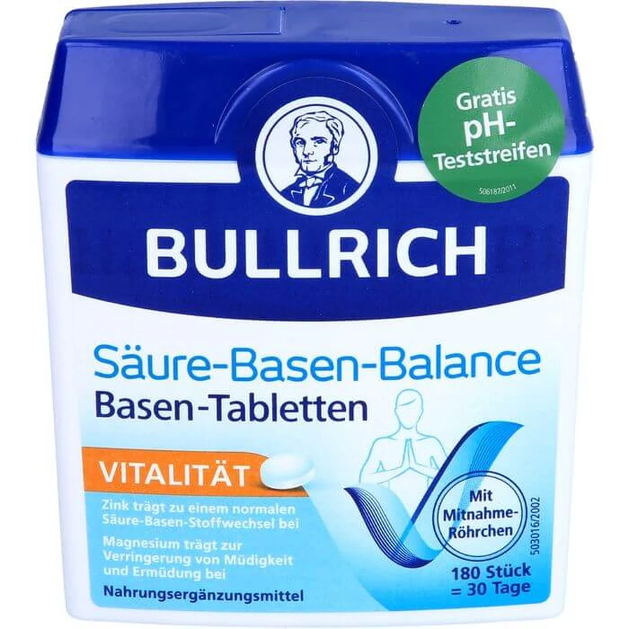 BULLRICH Ácido Base Equilibrio Comprimidos 180 St.