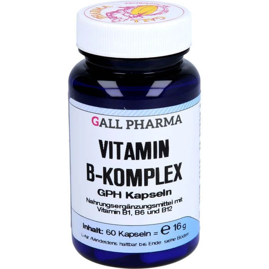 VITAMINA B KOMPLEX GPH Cápsulas 60 Cápsulas