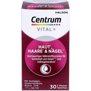 CENTRUM Vital+ Skin Hair & Nails Tablets 30 St.