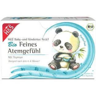 H&S Organic Fine Breath Thé pour bébés et enfants 24 g