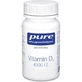 PURE ENCAPSULATIONS Vitamine D3 4000 U.I. Capsules 60 Capsules