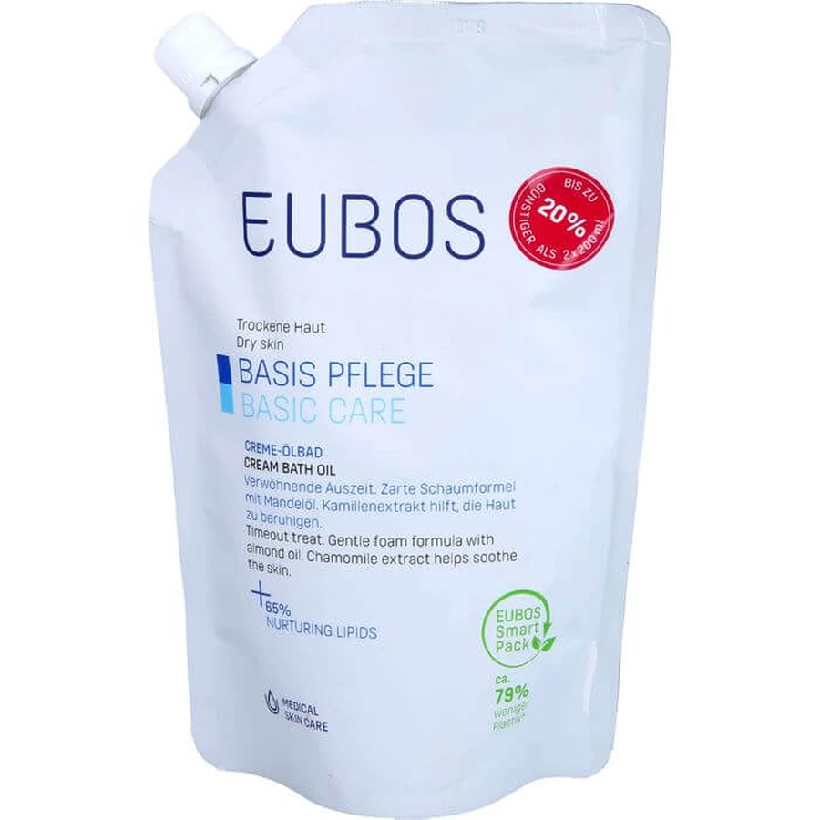 EUBOS CREME Ölbad Nachf.Btl. 400 ml