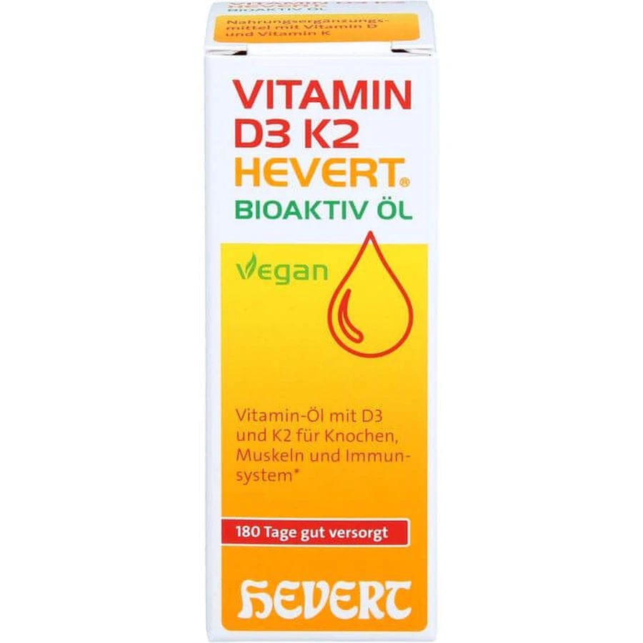 VITAMIN D3 K2 Hevert Bioactive Oil 20 ml