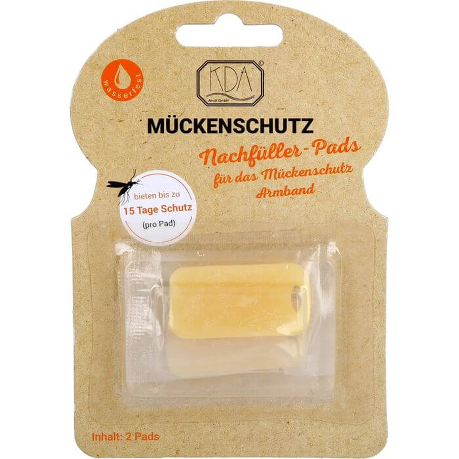 MÜCKENSCHUTZ wristband refill KDA 2 pcs.