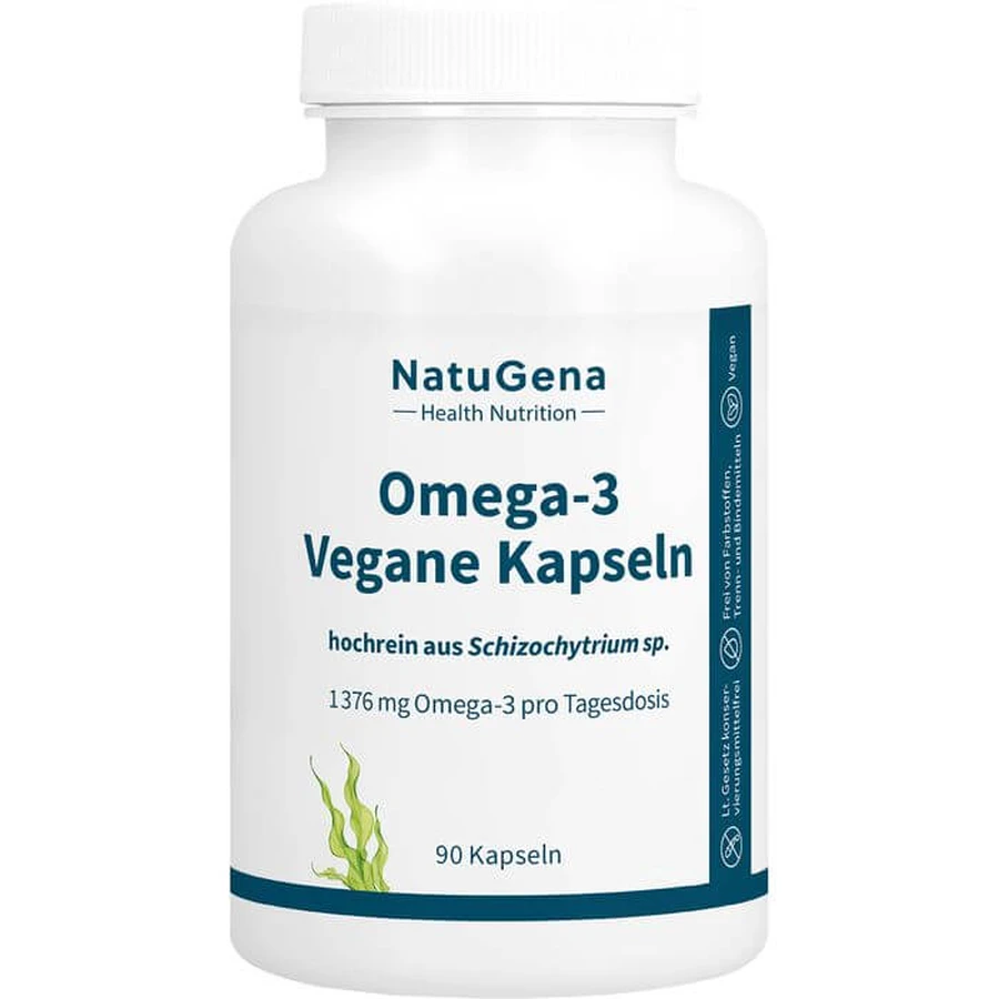 OMEGA-3 VEGAN 1376mg 751 DHA 375 EPA Algenöl Kaps. 90 St.