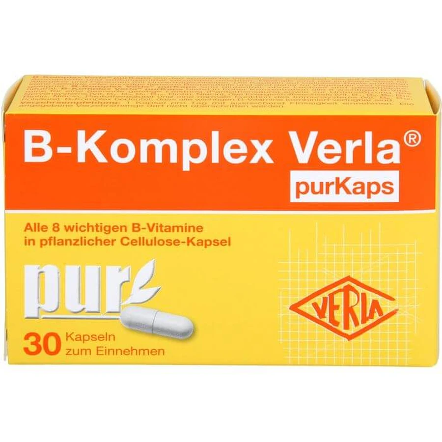 B-KOMPLEX Verla purKaps 30 Capsules