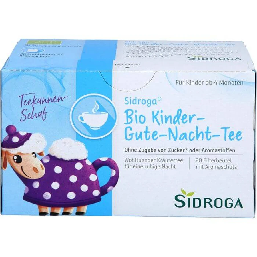 SIDROGA Organic Children's Good Night Tea Filtru sac 30 g
