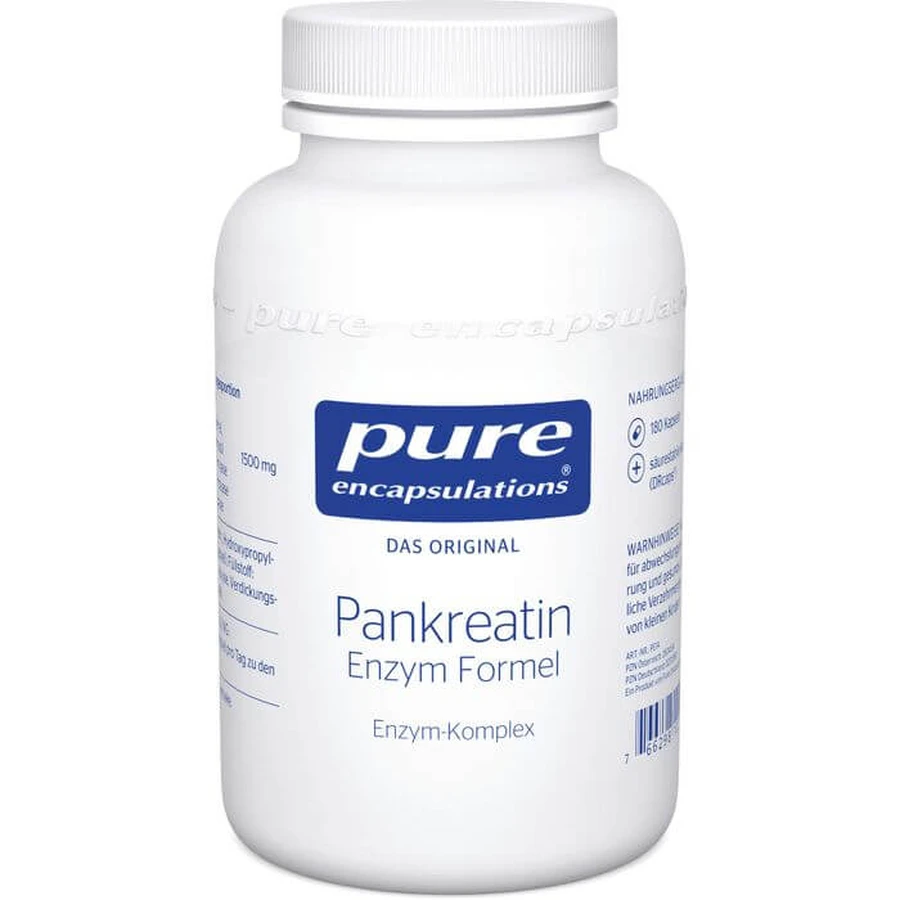 PURE ENCAPSULATIONS Pancreatin Enzyme Formula Caps. 180 Caps.