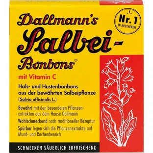 DALLMANN'S Sage Candies w.Vit.C. 20 St.